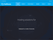 Tablet Screenshot of fullhosts.com